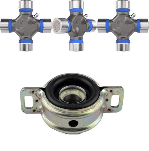 متوافق مع 2005-2015 Toyota Tacoma 2WD Driveshaft Carrier Bearing ومجموعة U-Joint - 1 محمل حامل و3 مفاصل U | سبايسر in Kuwait