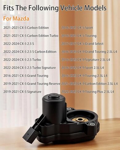 KA0G-26-8EXA Rear Left & Right Parking Handbrake Actuator fit for Mazda CX-5 Grand Touring 16-21, CX-9 Signature 2.5L L4 16-23, Rear Electronic Parking Brake Actuator Motor Replace OE# KA0G-26-8EX in Saudi Arabia