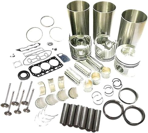 Overhaul Rebuild Kit Compatible with 3LD1 and 3LD1-PA49 Engines for IHI Excavator 35NX in Kuwait