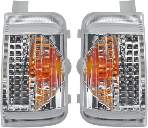 2PCS Mirror Indicator Turn Signal Light Housing Fit for Ram ProMaster 1500 2500 3500 2010-2023, Left and Right Side, without Bulb in Kuwait