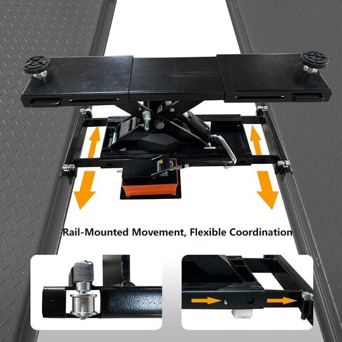 Rolling Jack, 5000Lbs Capacity, Car Slide Jack for KT-4H110 & KT-4H850 4-Post Lifts, Low Profile Truck Service in Saudi Arabia