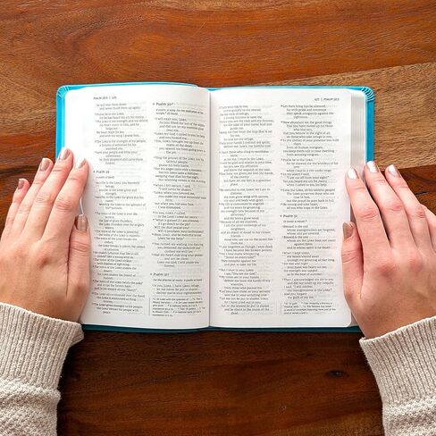 SacredBound Personalized NIV Thinline Bible – Teal LeatherSoft | Engraved Name, Slim & Lightweight, Easy to Carry, Comfort Print Christian Gift (Name Only) in Kuwait