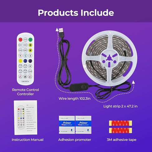 مظلة عربة الجولف التي تعمل بمنفذ USB، أضواء متعددة الألوان مع جهاز تحكم عن بعد/التطبيق، مصابيح شريطية LED مقاس 47.2 بوصة، IP68 مقاومة للماء لسقف عربة الجولف لقارب السيارة EZGO Yamaha Club in Kuwait