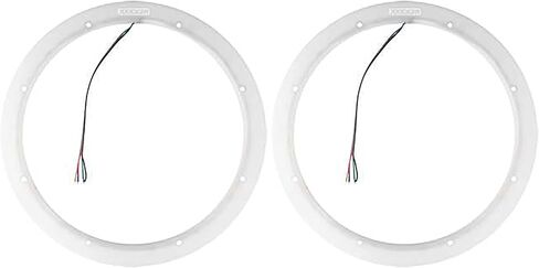 KICKER (2 47KLSR10 10" Weather Proof Led Lighted Speaker Ring, Single Bundle in Kuwait