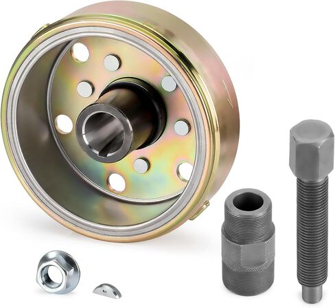 Flywheel Rotor & Flywheel Puller & Woodruff Key Nut for Yamaha Banshee 350 1987-2006 in Kuwait