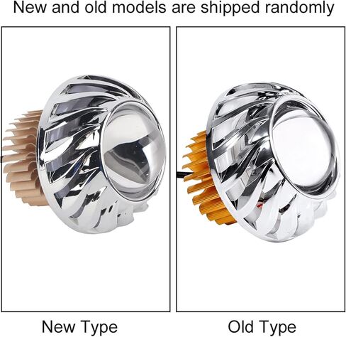 Motorcycle Headlight LED Projector Lens Single Halo Angel Devil Eye Spot Light Blue 3000LM Brightness Dependable Performance Attractive Design For DC 12-60V Motorcycles Cruisers Bikes in Saudi Arabia