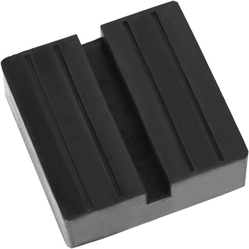 DEDC Square Jack Pad Universal Slotted Frame Rubber Frame Rail Protector Pinch Weld Protector (4 Pack) in Kuwait