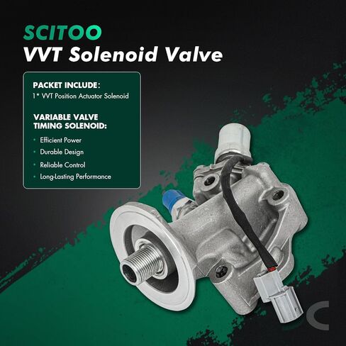 SCITOO VVT الملف اللولبي صمام 918-173 محرك توقيت الصمام المتغير (VVT) الملف اللولبي متوافق مع 2001 2002 2003 لـ Acura CL، 2001 2002 لـ Acura MDX، 2000 2001 2002 2003 لـ Acura TL in Kuwait