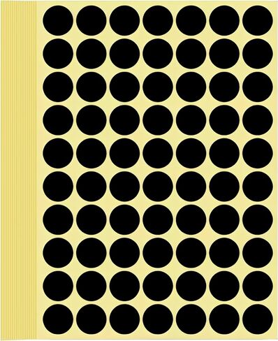 2100 PCS Blue Dot Stickers 3/4 Inch Round Color Coding Labels 0.75" Circle Sticky Dots Blank Circular Price Label Sticker Sheets for Spice Seal Inventory Office Classroom Must Haves in Saudi Arabia