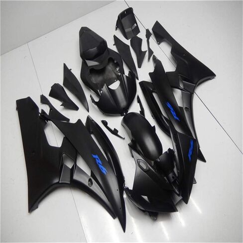 Fairing kit Fairings Bodywork Body Kit Plastic Bodyframe Injection Mold fit for Yamaha 2006 2007 06 07 yzf R6 Motorcycle ABS Aftermarket Matte Black in Kuwait