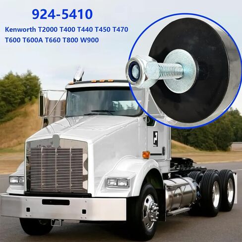 924-5410 Hood Pin Poly Kit fit for 2003-2010 Kenworth T2000 T600A T600 T800 W900 T400 T440 T450 T470 T660 Replace 924 5410, 2pcs in Kuwait