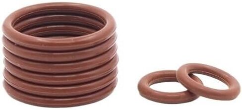 10PCS/lot Brown FKM Fluorine Rubber O-rings Seals CS1mm OD13/14/15/16/17/18/19/20 * 1mm O Ring Seal Gasket Rings(10 pieces,20x18x1mm) in Kuwait