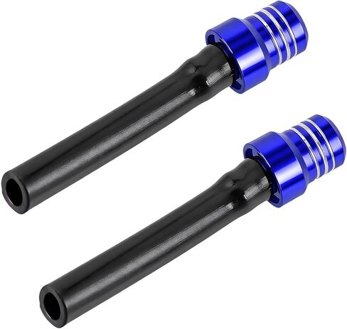 2 PCS Breather Hose Gas Fuel Tank Cap, CNC One-Way Fuel Tank Valve Vent Tube with Check Ball, Aluminum Breather Valve Tube for 50cc 110cc 70cc 125cc ATV Dirt Pit Quad Bike (Red) in Kuwait