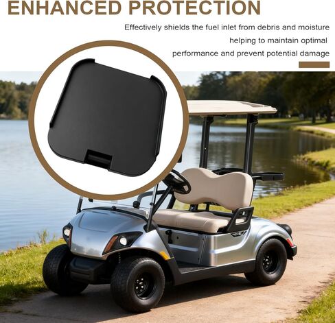 Fuel Tank Cover Compatible with Yamaha G2 G9 Golf Carts, Easy Installation for Gas & Electric Models in Saudi Arabia