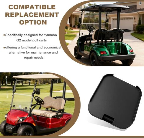 Fuel Tank Cover Compatible with Yamaha G2 G9 Golf Carts, Easy Installation for Gas & Electric Models in Saudi Arabia