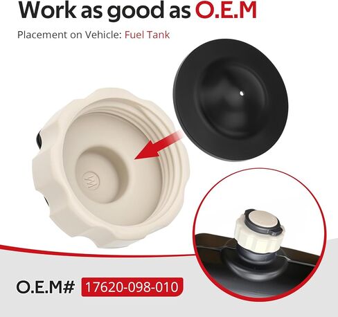JAVIK Fuel Gas Cap For Honda CT70 Trail 1970-1971 CT70HK1 Trail 1972(Use up to Frame SN 2017000) O.E.M#17620-098-010 in Kuwait