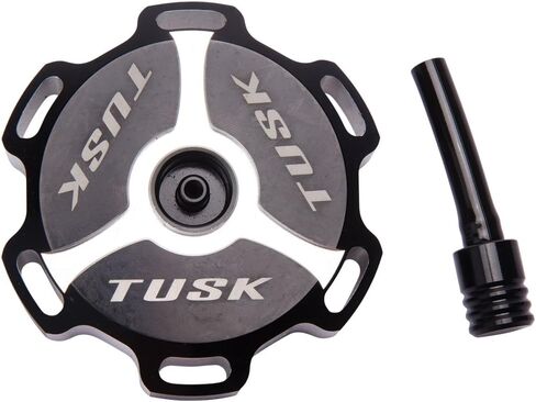 TUSK Billet Aluminum Gas Cap Black Machined for Honda TRX 450R 2004-2009 in Kuwait