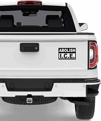 Abolish ICE Rally Car Magnet 4x6 inches, 2 Pack - Protest & Political Statement Magnets for Car Truck SUV, Mailboxes, or Any Other Magnetic Surfacet in Saudi Arabia