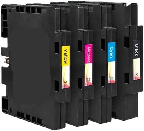 4 عبوات خرطوشة حبر GC41 متوافقة مع GC 41 IPSiO SG3100 SG2100 SG2010 SG3110 SG2010L SG3110DN in Kuwait