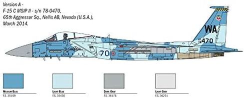 Italeri 1415S 1:72 - F-15c Eagle in Kuwait