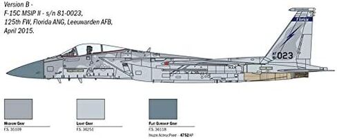Italeri 1415S 1:72 - F-15c Eagle in Kuwait