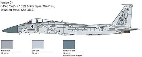 Italeri 1415S 1:72 - F-15c Eagle in Kuwait