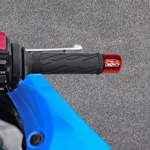BarBaren CNC Bar ends Handlebar Grip End Caps For GSX-R600 1999-2021 GSX-R750 2000-2021 GSX-R1000 2001-2016 Red in Kuwait