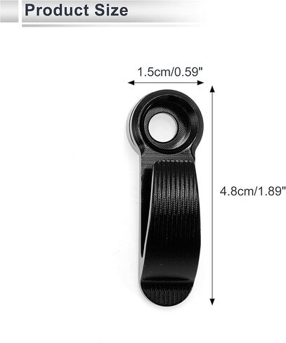 1 Set Universal Motorcycle Handlebar Hook Load-Bearing Capacity and Easy Installation Black in Kuwait