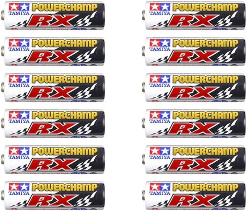 Tamiya 55120 Mini 4WD Battery Power Champ RX 12 Piece Set in Kuwait