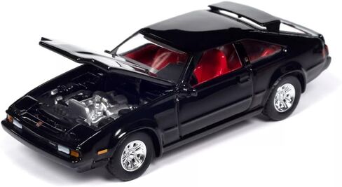 1/64 Auto World 1983 Black with Red Interior Import Legends Series Diecast Model Car - AWSP166A in Kuwait