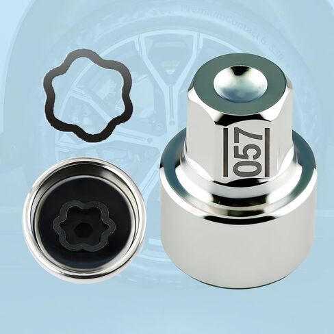 #057 for BMW Wheel Locking nut Key Compatible with BMW 1 3 5 7 8 X2 X3 X5 X6 Wheel Lock Key,Anti-Theft Lug Nut Removal Tool in Kuwait