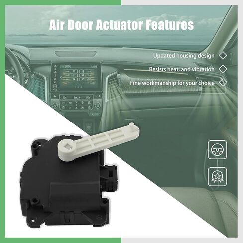 SCITOO HVAC Heater Blend Door Actuator Replacement for Cadillac for ATS 2013-2015, for Cadillac for CTS 2014-2015 604-317 Heater Blend Door Levers in Kuwait