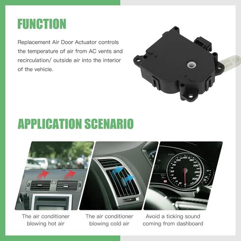SCITOO HVAC Heater Blend Door Actuator Replacement for Cadillac for ATS 2013-2015, for Cadillac for CTS 2014-2015 604-317 Heater Blend Door Levers in Kuwait