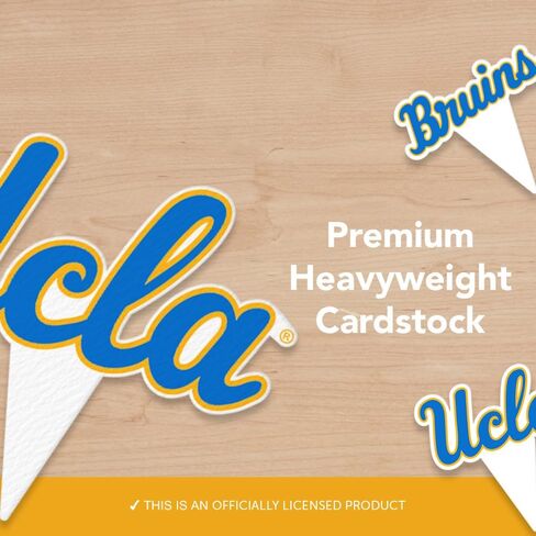 Desert Cactus University of California Los Angeles Cupcake Topper and Cake Toppers Set - UCLA Bruins 25 Pcs Food Party Supplies, Decorations, Graduation and Game Day in Kuwait