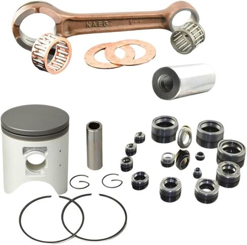 Connecting Rod Piston Ring Oil Seal Kit STD 66mm Compatible With CRM250 246cc CRM 250 in Saudi Arabia