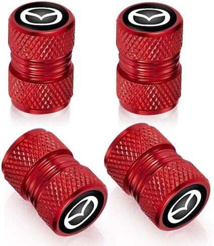 4Pcs Automobile Tire Valve Stem Covers, for Caps Compatible with Volvo s60 s90 xc60 xc40 xc90 v60 v90 Series Vehicles and Other Motor Vehicles Tire Valve Cap Covers Silver in Saudi Arabia