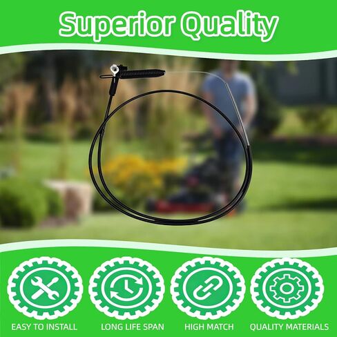 133-1998 Brake Cable Replacement for Toro 30" TimeMaster Lawn Mowers, Fits 20976 20978 21199 21200 21810 21811 Walk Behind Mower Blade Stop Control Cable in Saudi Arabia