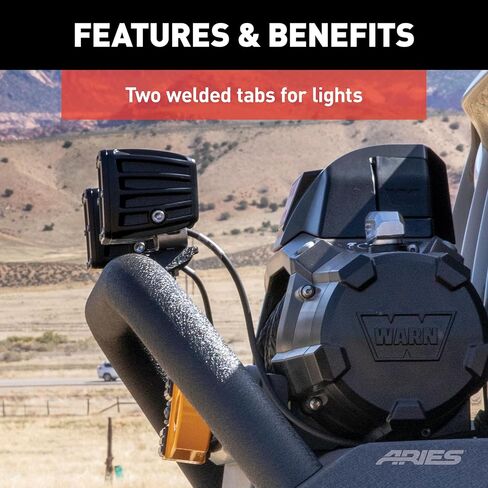 Aries Trailchaser Bumper Brush Guard in Kuwait