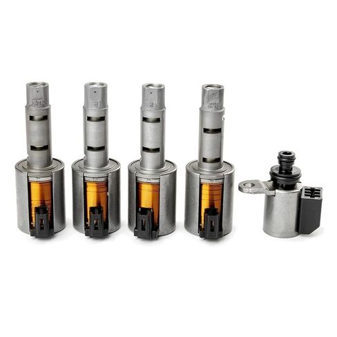 5Pcs/Set Transmission Solenoid Kit JF015E RE0F11A CVT Compatible for Nissan Tiida Sylphy Sentra Versa Sunny Valve Body Parts in Saudi Arabia