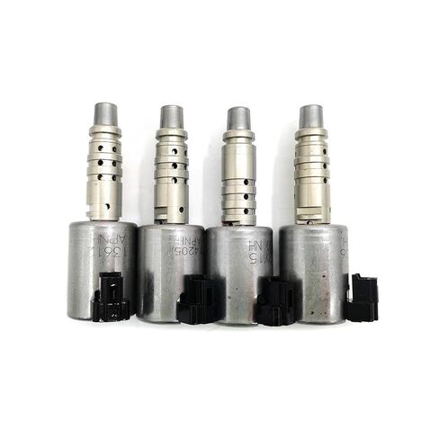 RE0F11A JF015E CVT الملف اللولبي عدة ناقل حركة أوتوماتيكي صمام الجسم الملفات اللولبية 2nd Gen 4 قطعة/المجموعة متوافق مع نيسان تيدا in Kuwait