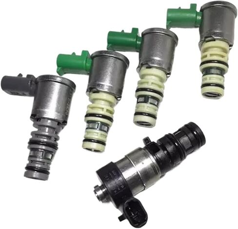 1 Set 5L40E Transmission Solenoid Valve Kit Compatible For BMW 328i 525i 325i 330i 530i X5 Z3 Z4 X3 2001-2007 For Cadillac Catera CTS SRX in Kuwait