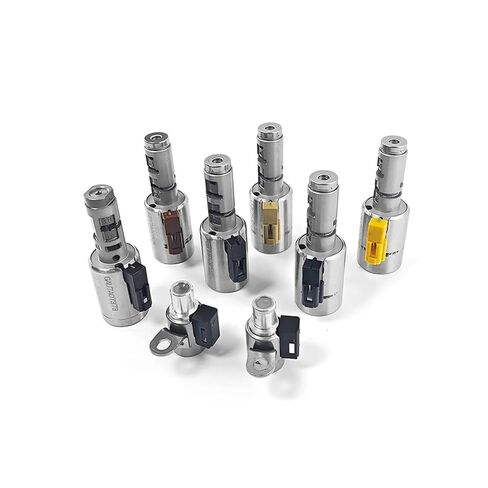 8 Pcs 09G Large Valve Solenoids Transmission Solenoid Set Compatible for VW Compatible for Audi Mini 2003-On TF-60SN TF60SN 6-Speed in Saudi Arabia