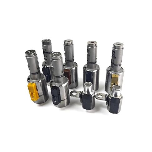 8 Pcs 09G Large Valve Solenoids Transmission Solenoid Set Compatible for VW Compatible for Audi Mini 2003-On TF-60SN TF60SN 6-Speed in Saudi Arabia