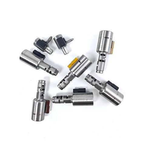 8 Pcs 09G Large Valve Solenoids Transmission Solenoid Set Compatible for VW Compatible for Audi Mini 2003-On TF-60SN TF60SN 6-Speed in Saudi Arabia