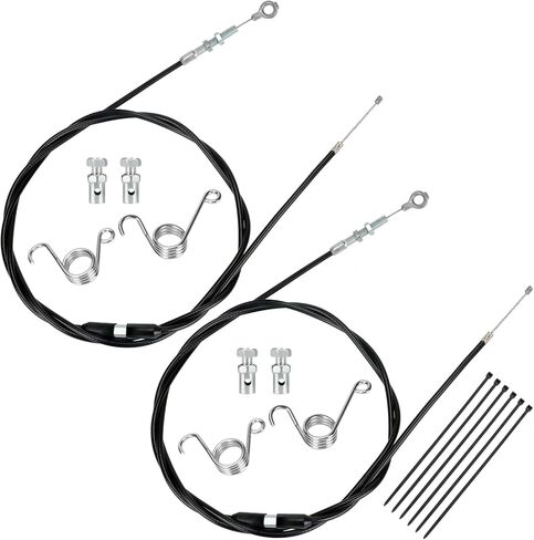 HIAORS 75 inch Throttle Cable for Go Kart Compatible with VM22 VM24 Predator 212cc 196cc GX160 GX200 5.5hp 6.5hp Engine Manco American Sportworks Kandi Go Cart with Pedal Return Springs(2 PCS) in Kuwait