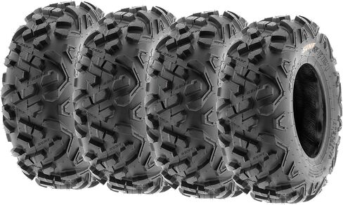 مجموعة من 4 إطارات SunF Power.II لجميع التضاريس ATV UTV للطرق الوعرة 18x7-7 18x7x7,6 PR Tubeless A051 in Kuwait
