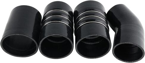 6.0L Powerstroke Turbo Intercooler Boots Clamps Fit for 2003-2007 F250 F350 F450 F550 SUPER DUTY / 2003-2005 EXCURSION in Saudi Arabia