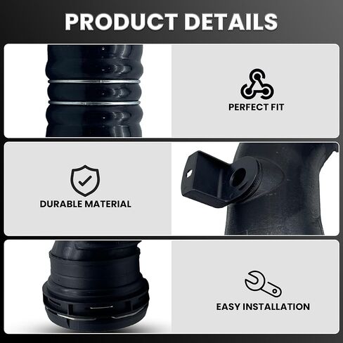 مجموعة أنابيب خرطوم التبريد الجانبي البارد 667-300 متوافقة مع Ford F250 Super Duty F350 Super Duty F450 Super Duty F550 Super Duty 2011-2016 6.7L V8 ديزل in Kuwait
