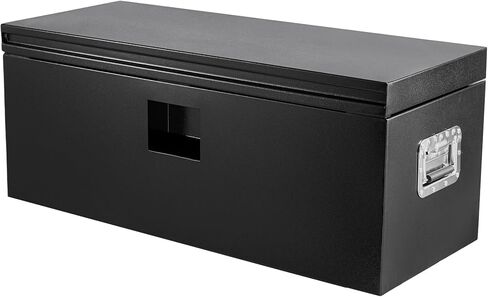 Black Steel Truck Bed Tool Box, Black Powder Coated Storage Chest, Weatherproof Tool Organizer for Truck Bed, RV, Trailer (30 * 15 * 15) in Saudi Arabia