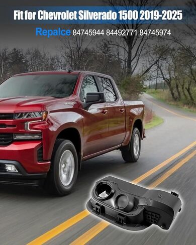 84745944 Fuel Tank Filler Pipe Housing Compatible with Chevrolet Chevy Silverado 1500 Gas 6'6" FT Bed 2019-2025 Replace 84492771 84745974 in Kuwait